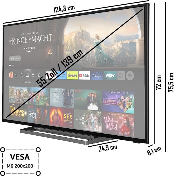 TV Toshiba 55" – Image 3