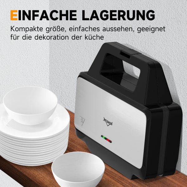 Sandwich maker 3en1 1000W – Image 8