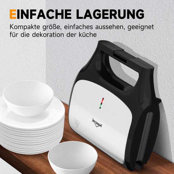 Sandwich maker 3en1 800W – Image 9